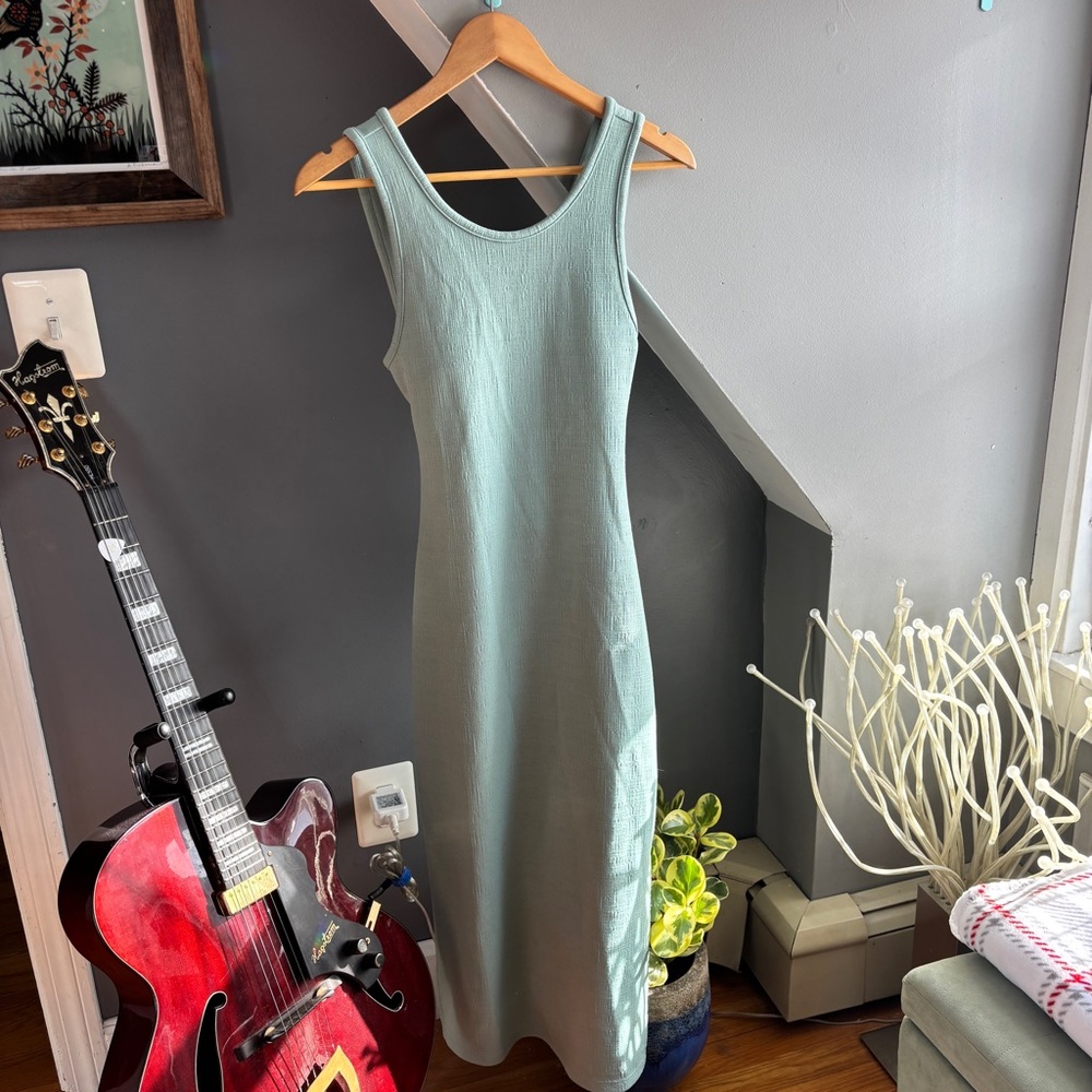 Roxy Good Keepsake Seafoam Midi Dress